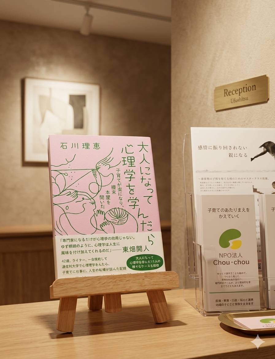 大和書房『大人になって心理学を学んだら 子育てが楽になり、週末本屋を開いた』